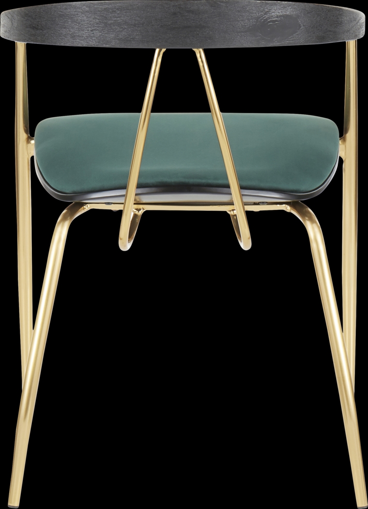 Kingrow Green Arm Chair, Set of 2 - Thumbnail - Image 5