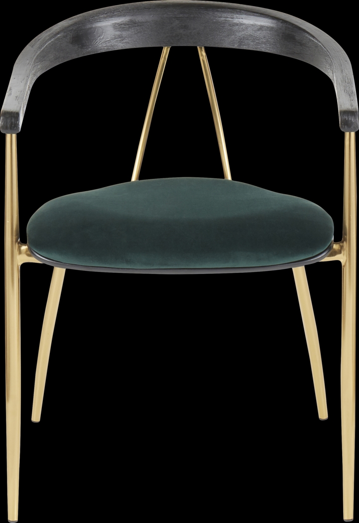 Kingrow Green Arm Chair, Set of 2 - Thumbnail - Image 6