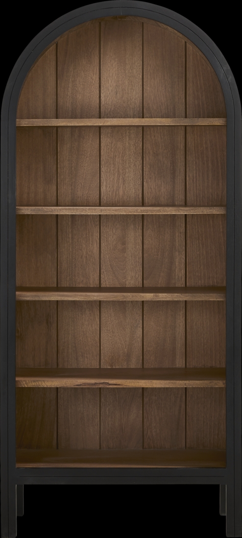 King's Road Black Display Cabinet - Thumbnail - Image 1