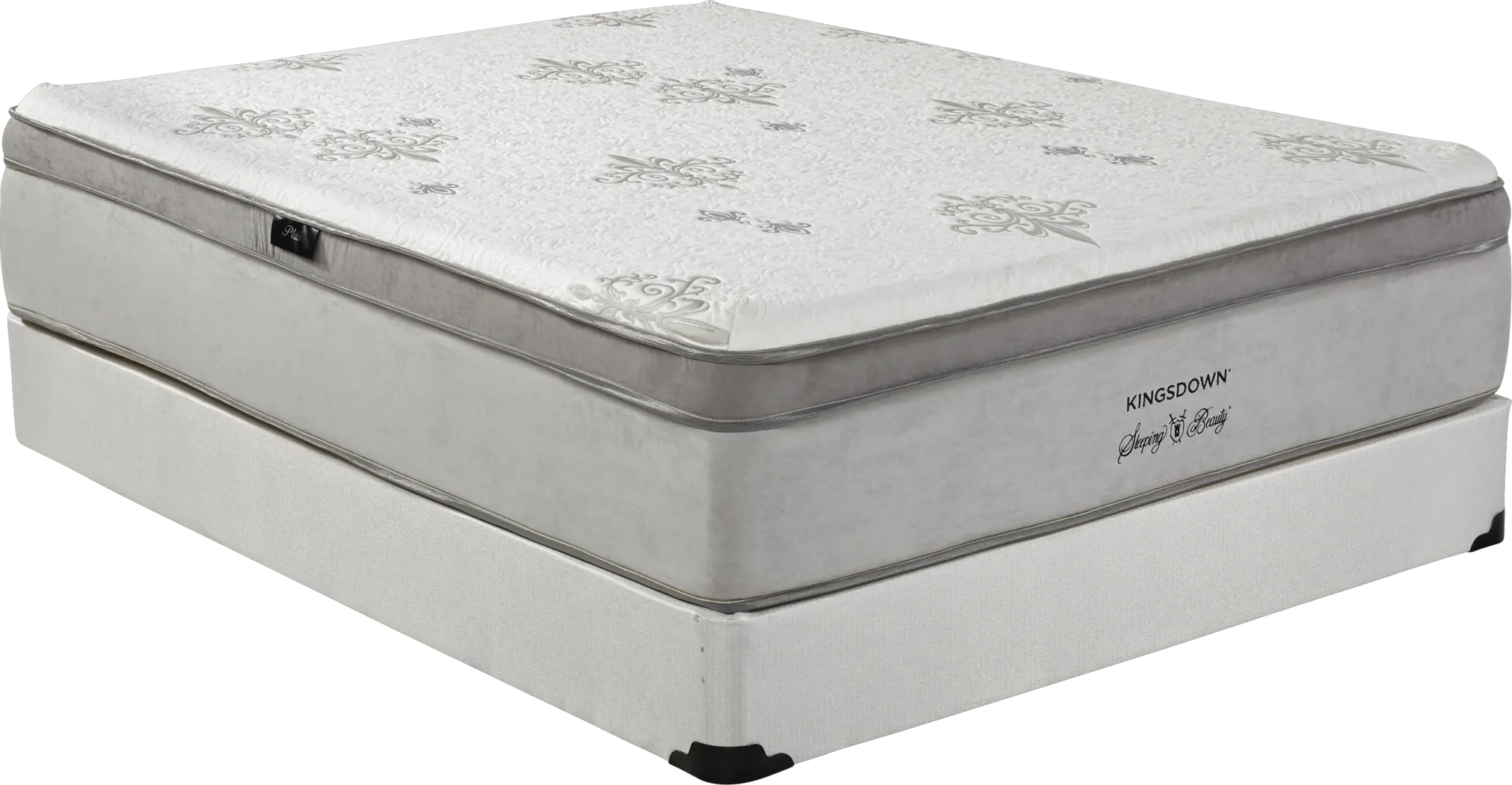 Kingsdown Celeste Plush Queen Mattress Set - Thumbnail - Image 1