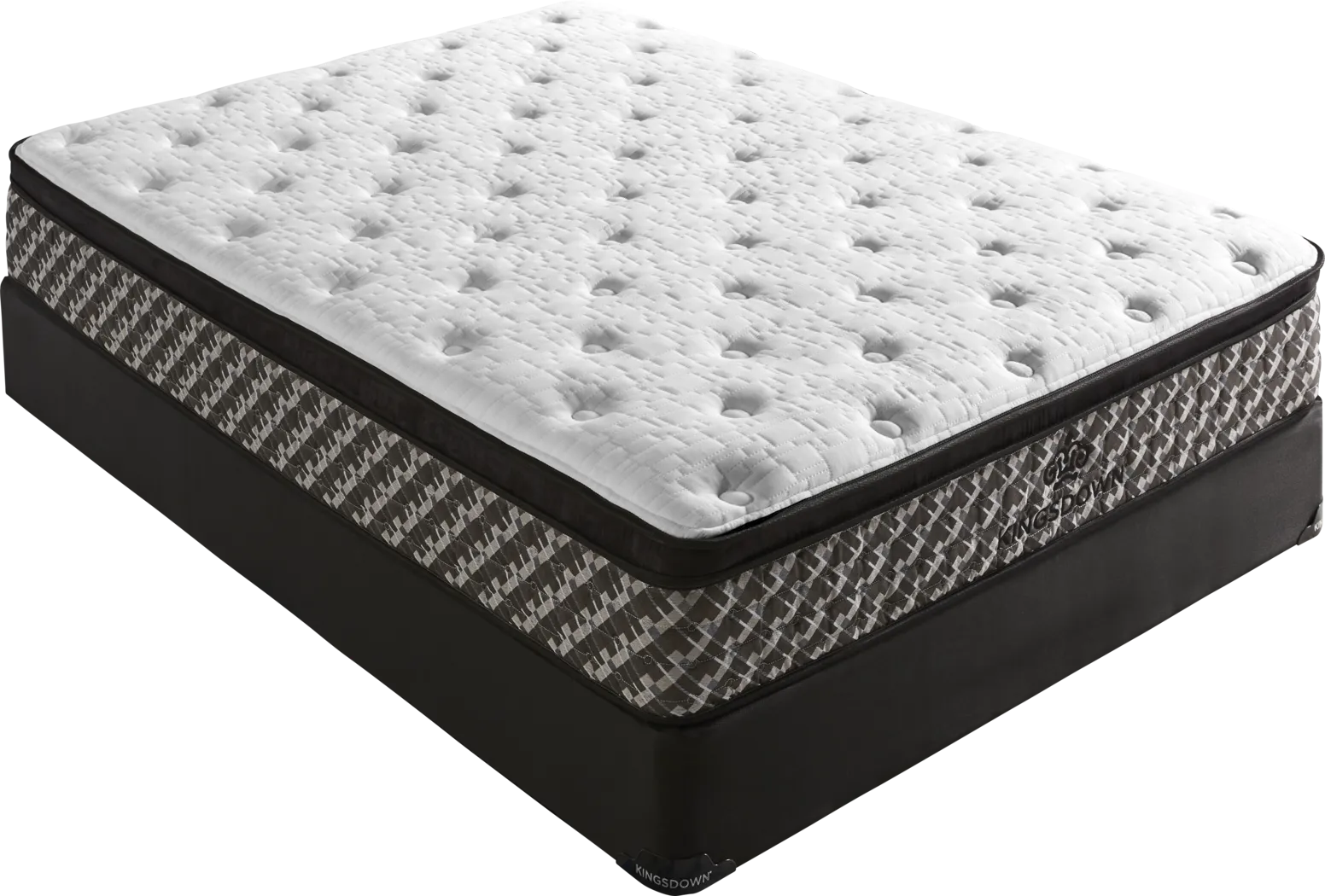 Kingsdown Ellisdale Low Profile Queen Mattress Set - Thumbnail - Image 1