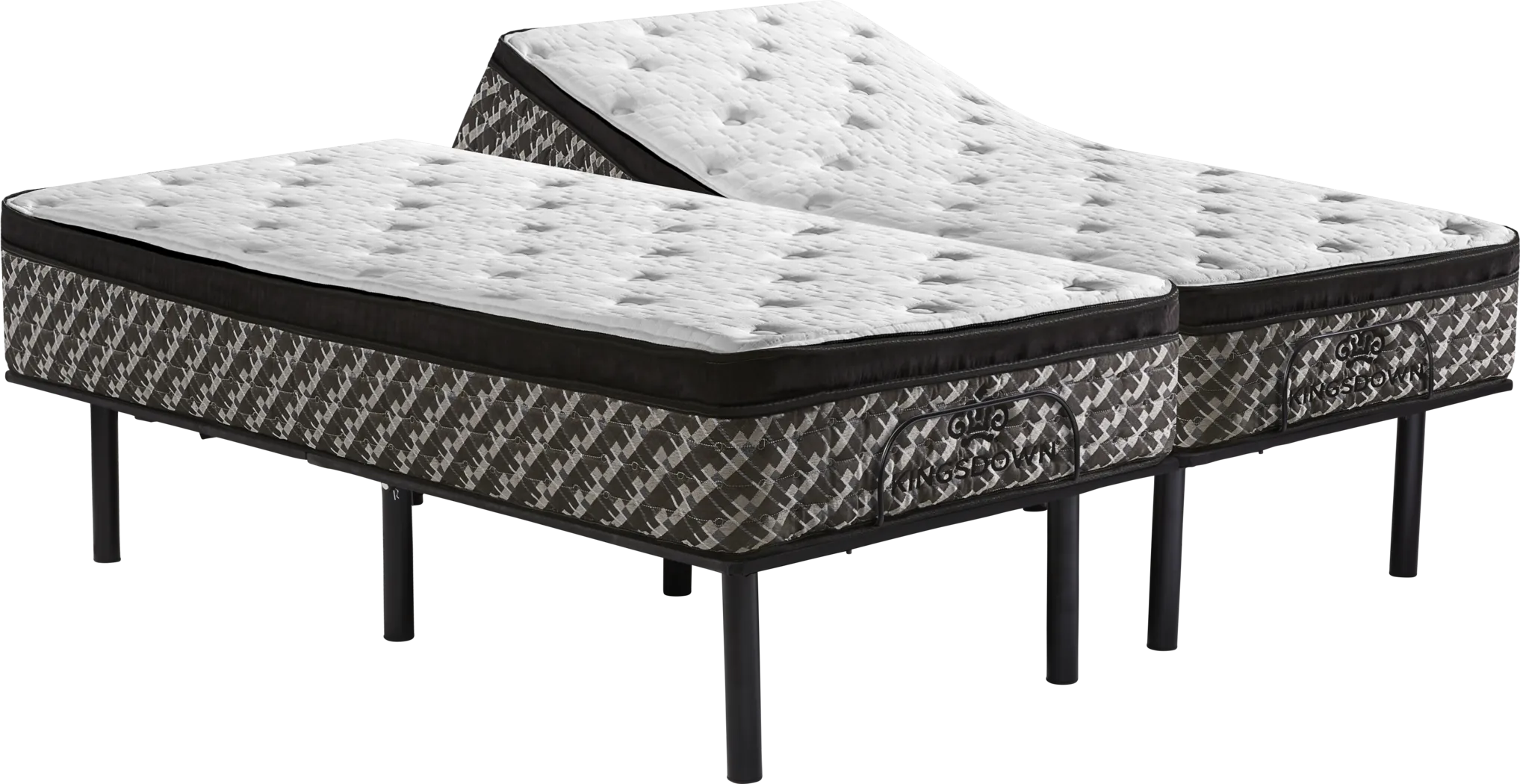 Kingsdown Ellisdale Split King Adjustable Mattress Set | Rooms to Go