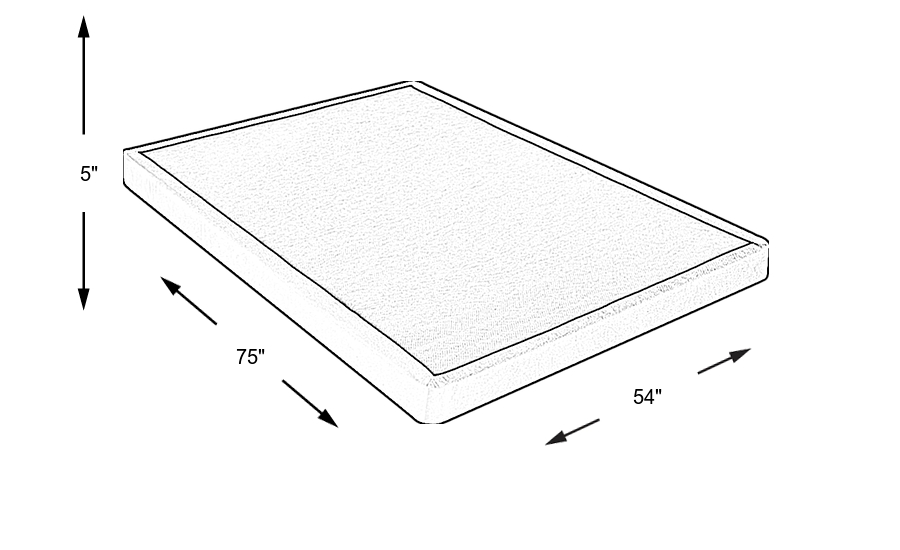 Dimension Image. Please refer to the Dimension Tab on this page for dimension details.
