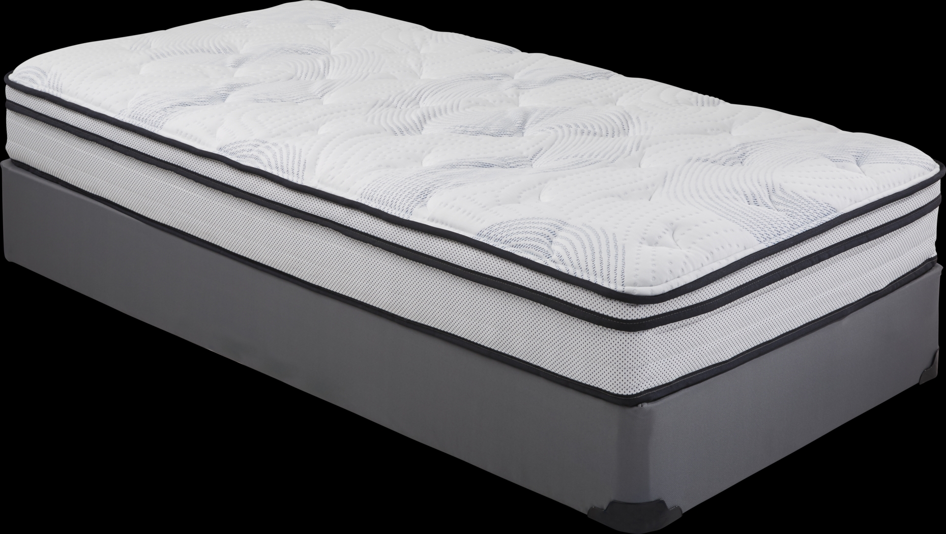 Kingsdown Huntsworth Low Profile Full Mattress Set - Thumbnail - Image 1