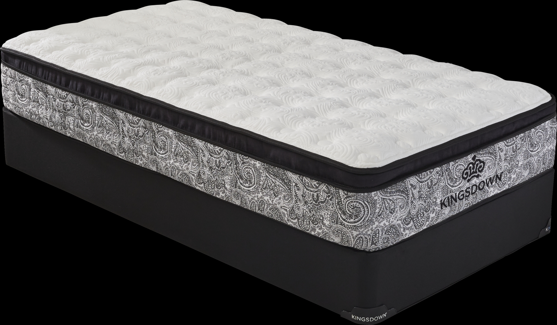Kingsdown Morganshire Low Profile Twin Mattress Set - Thumbnail - Image 1