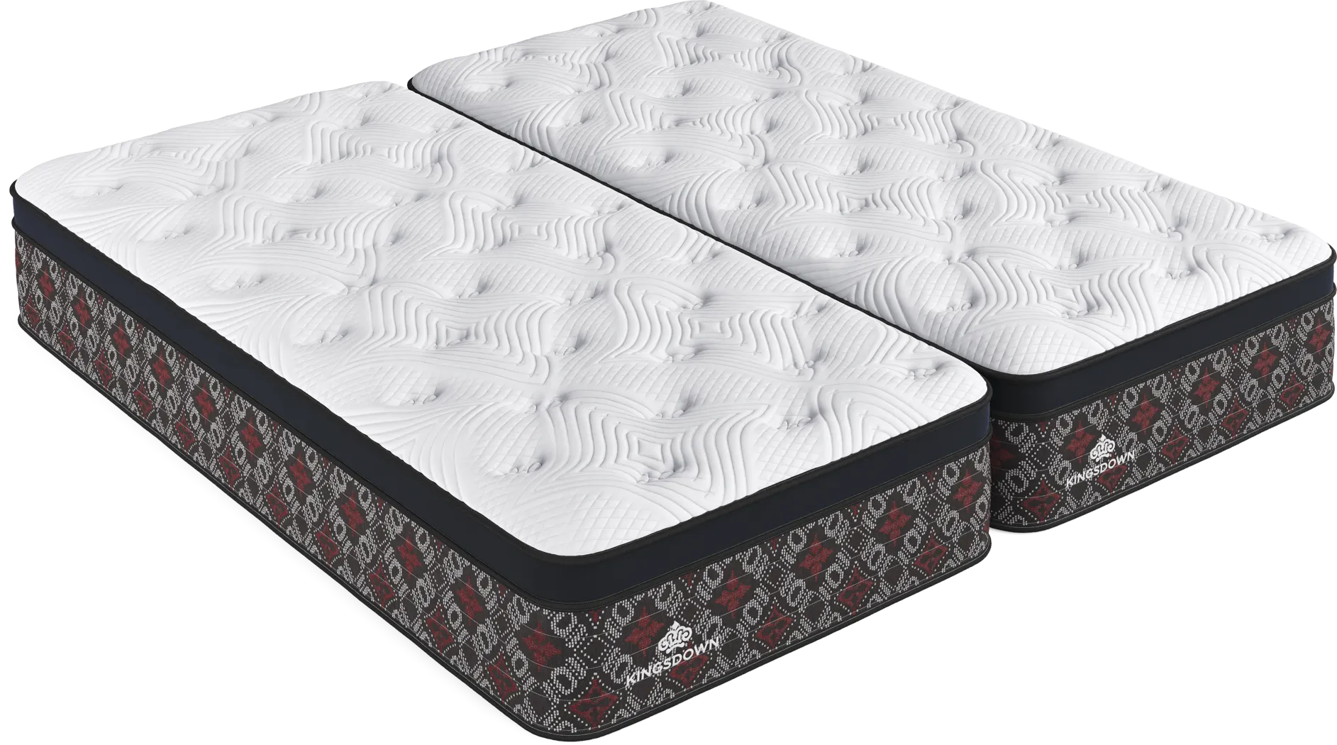 Kingsdown Prestonwood Firm Split King Mattress (2 TWXL) - Thumbnail - Image 1