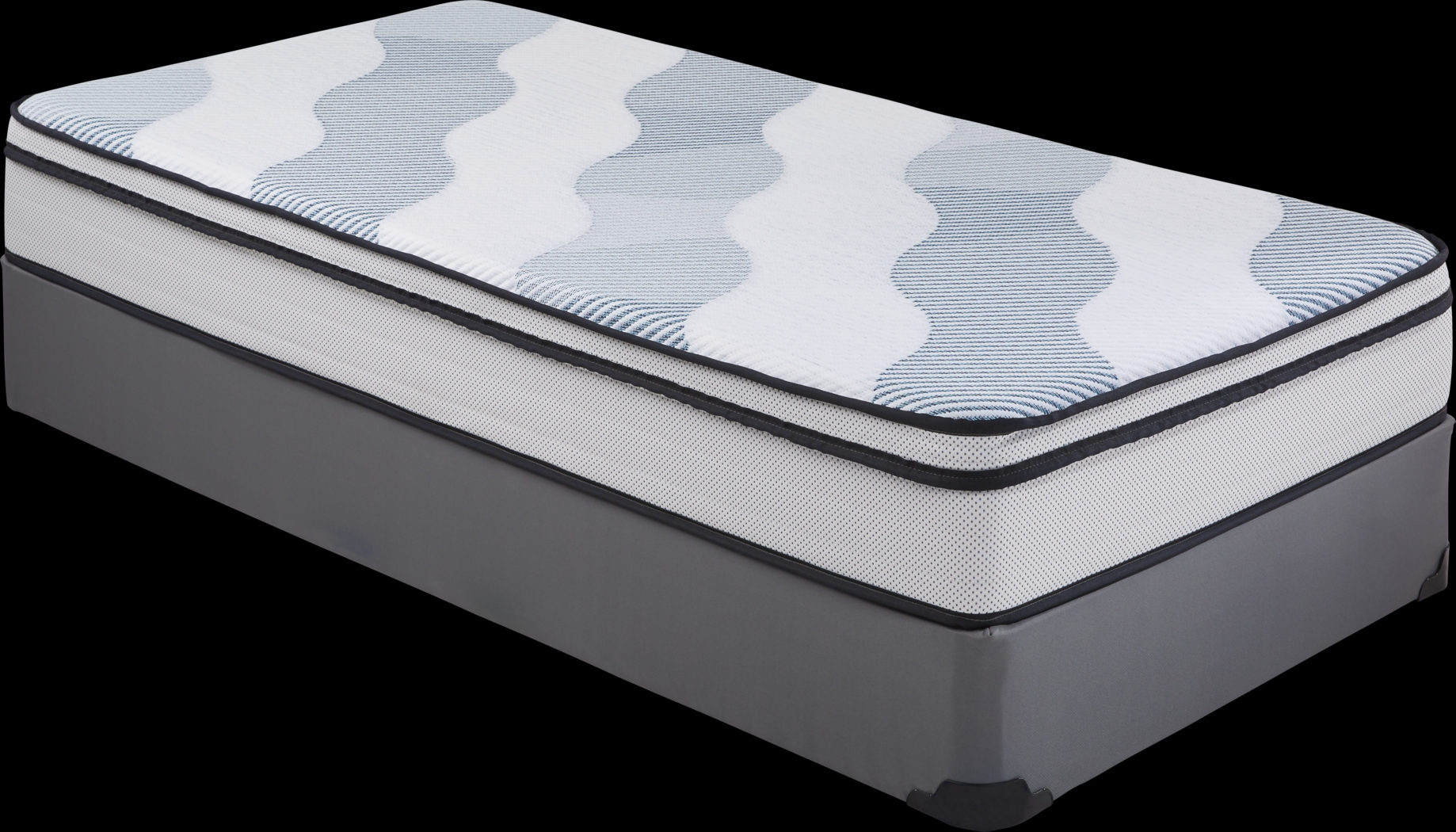 Kingsdown Ravendale Low Profile Full Mattress Set - Thumbnail - Image 1