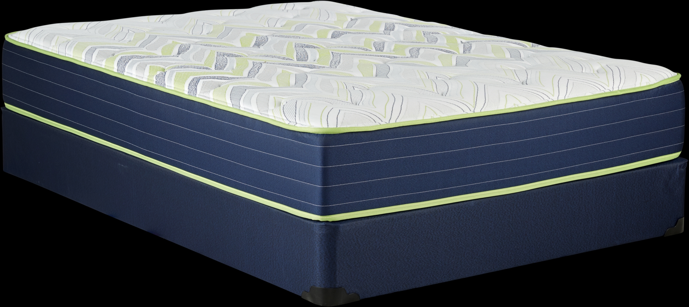 Kingsdown Sleeping Beauty Honor Low Profile Full Mattress Set - Thumbnail - Image 1