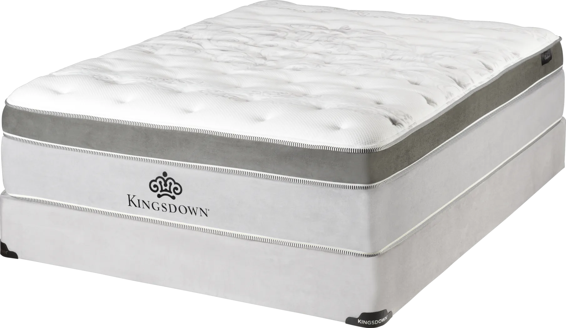 Kingsdown Valencia Low Profile King Mattress Set - Thumbnail - Image 1