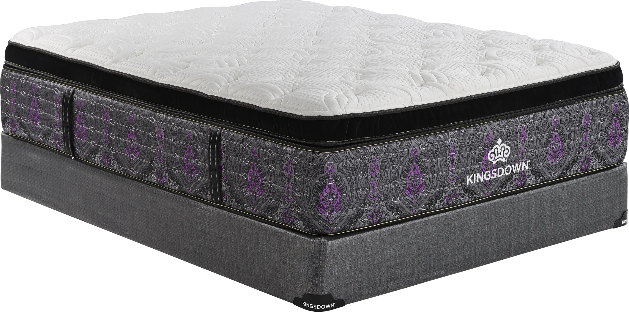 KING Kingsdown Zrx500 Firm King Mattress Set | Rooms to Go