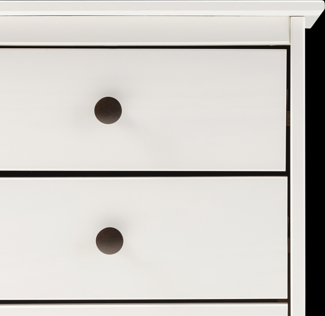 Kingshall White Nightstand - Thumbnail - Image 4