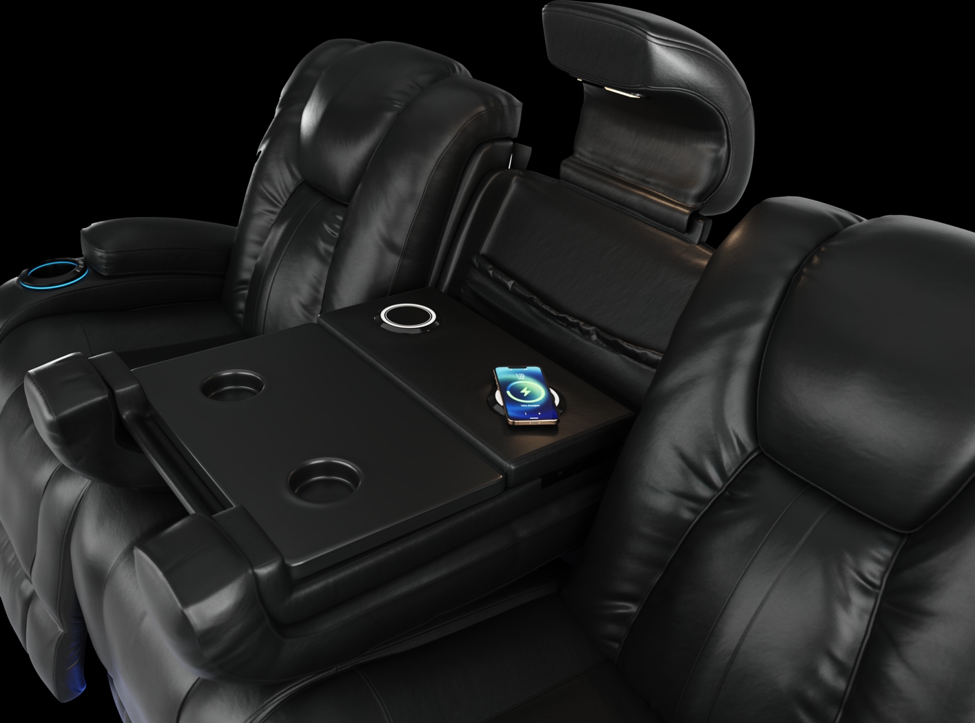 Kingvale Court Black 2 Pc Reclining Living Room - Thumbnail - Image 6