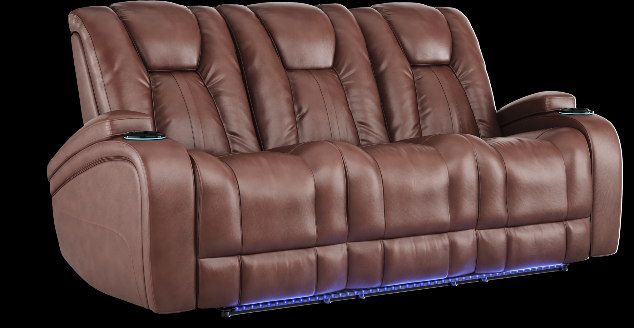 Kingvale Court Mocha 2 Pc Dual Power Reclining Living Room - Thumbnail - Image 4