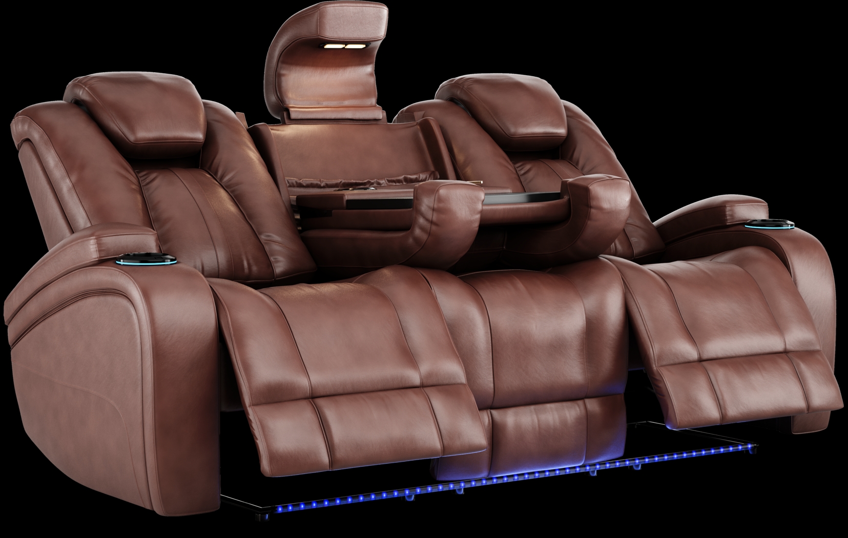 Kingvale Court Mocha 2 Pc Dual Power Reclining Living Room - Thumbnail - Image 5