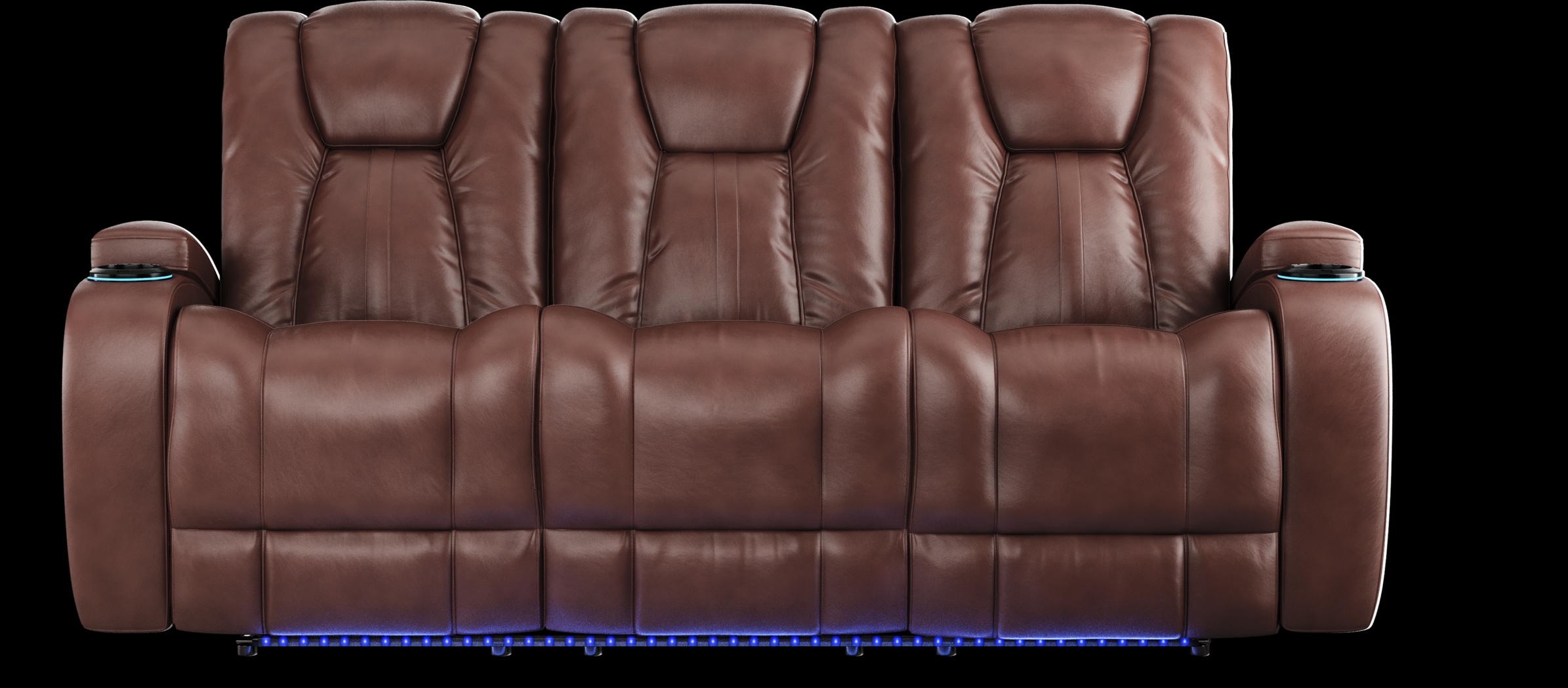 Kingvale Court Mocha 2 Pc Dual Power Reclining Living Room - Thumbnail - Image 2