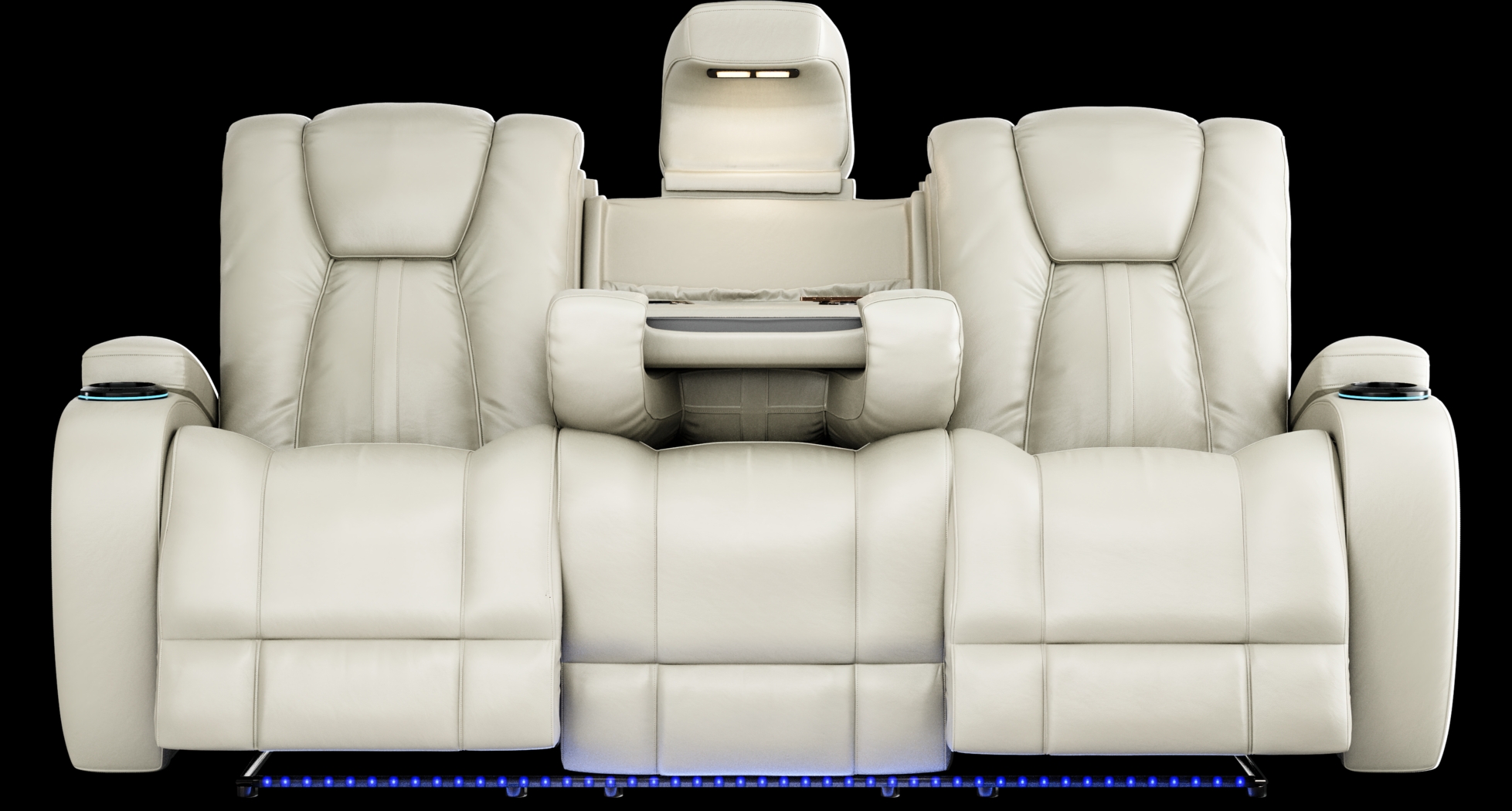 Kingvale Court Platinum 7 Pc Reclining Living Room - Thumbnail - Image 3