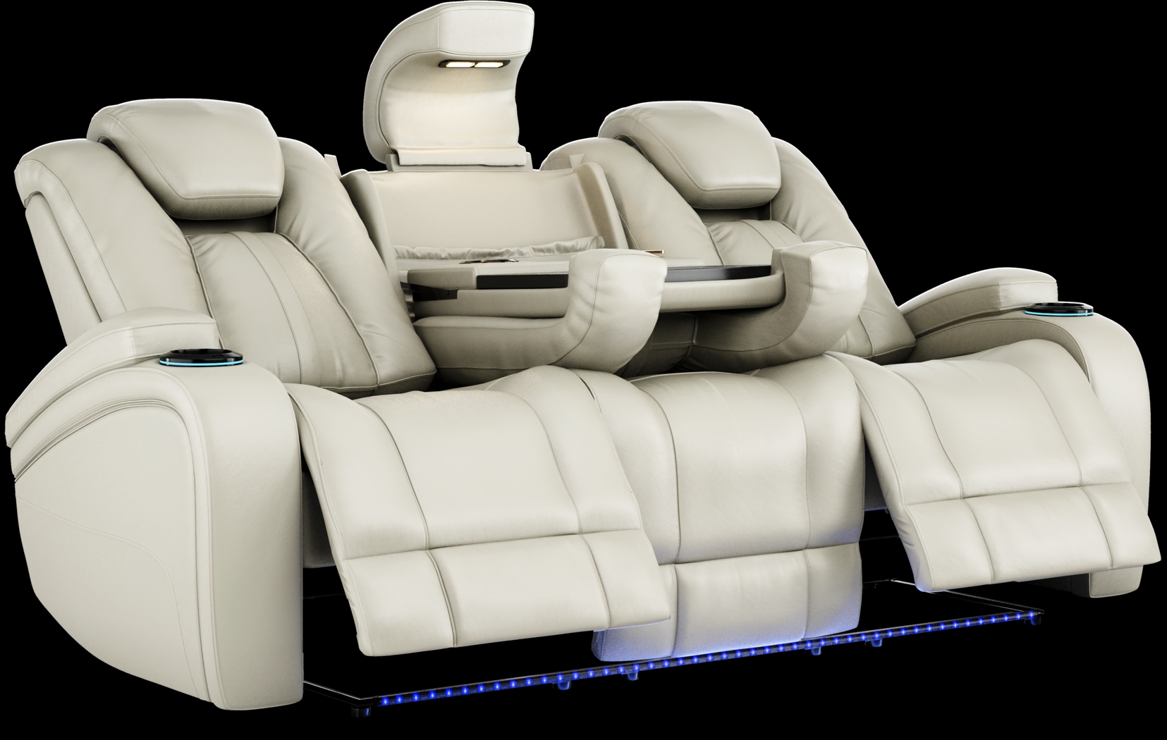 Kingvale Court Platinum 7 Pc Reclining Living Room - Thumbnail - Image 5