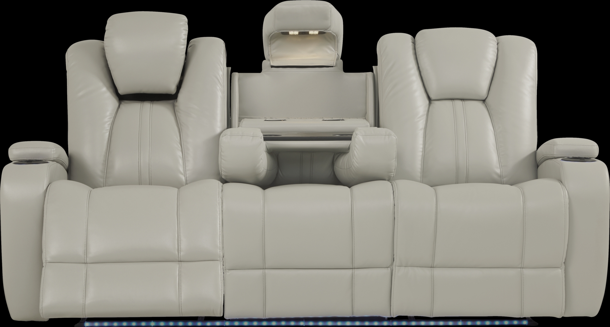 Kingvale Court Platinum 3 Pc Living Room with Dual Power Reclining Sofa - Thumbnail - Image 7