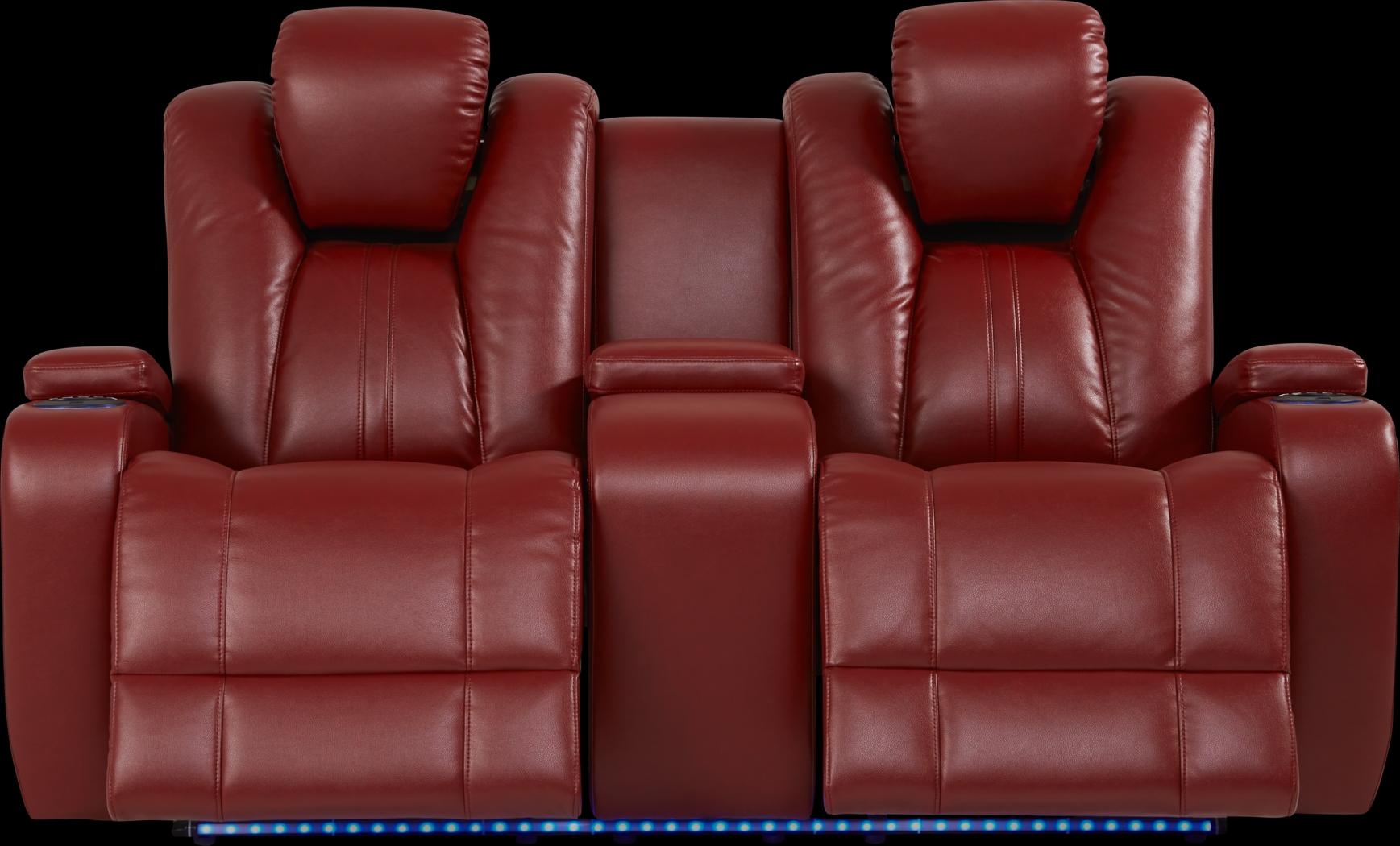 Kingvale Court Red 2 Pc Dual Power Reclining Living Room - Thumbnail - Image 2