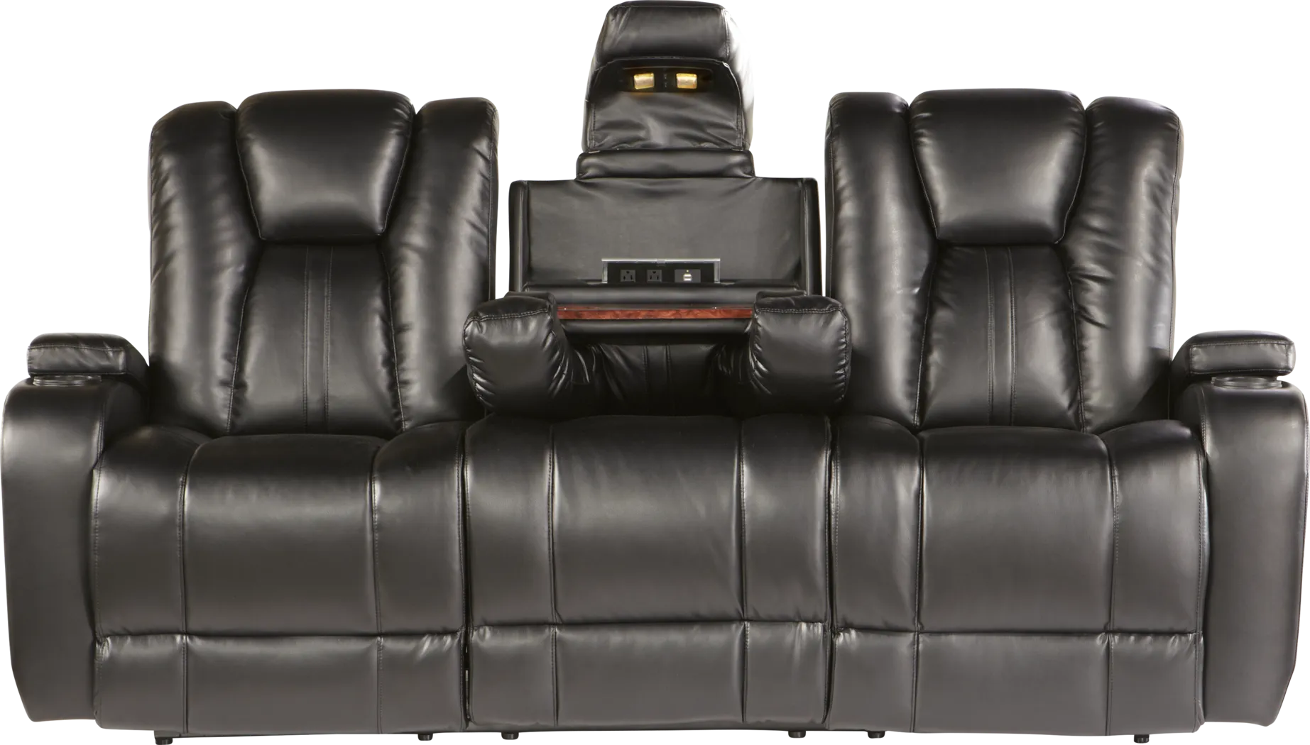 Kingvale Black Power Reclining Sofa - Thumbnail - Image 3