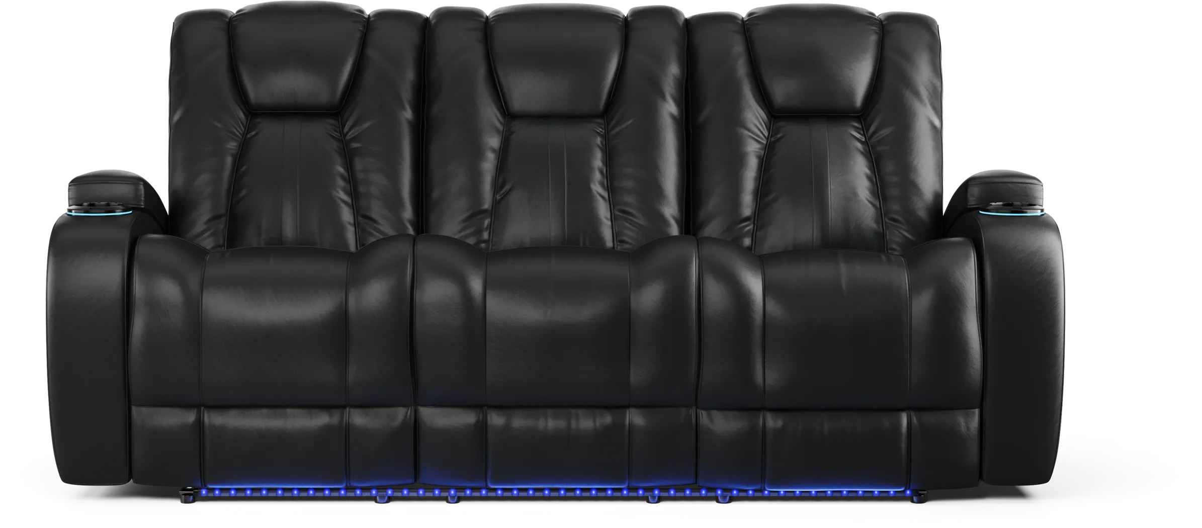 Kingvale Black Power Reclining Sofa - Thumbnail - Image 1