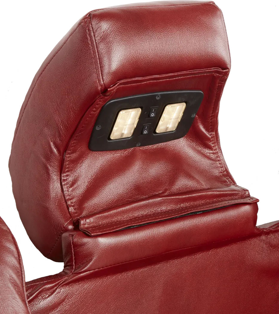 Kingvale Red Power Reclining Sofa - Image 6
