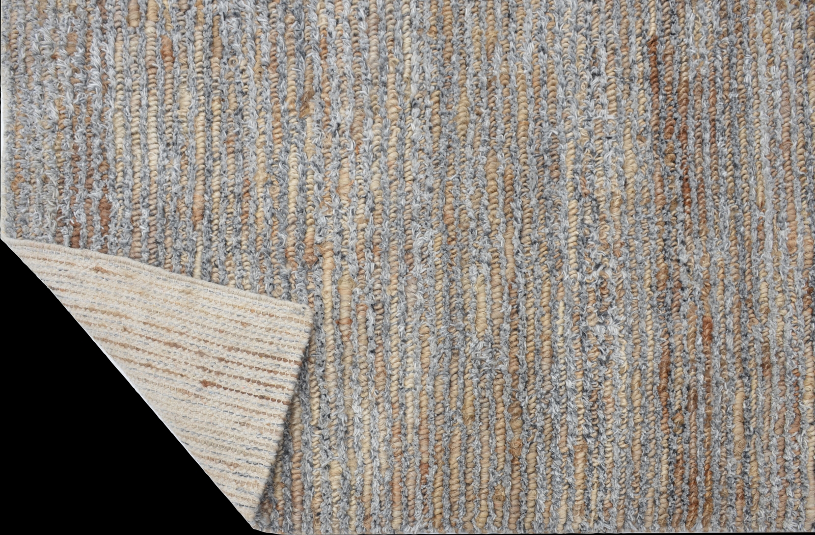 Kinipon Gray/Natural 5' x 7' Rug - Thumbnail - Image 5