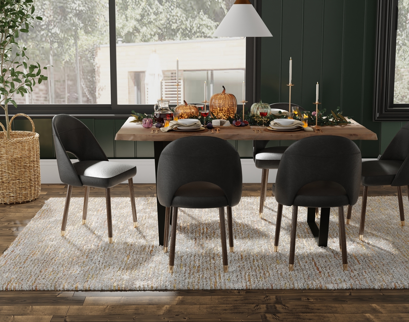 Kinipon Ivory/Natural 6' x 9' Rug - Thumbnail - Image 3