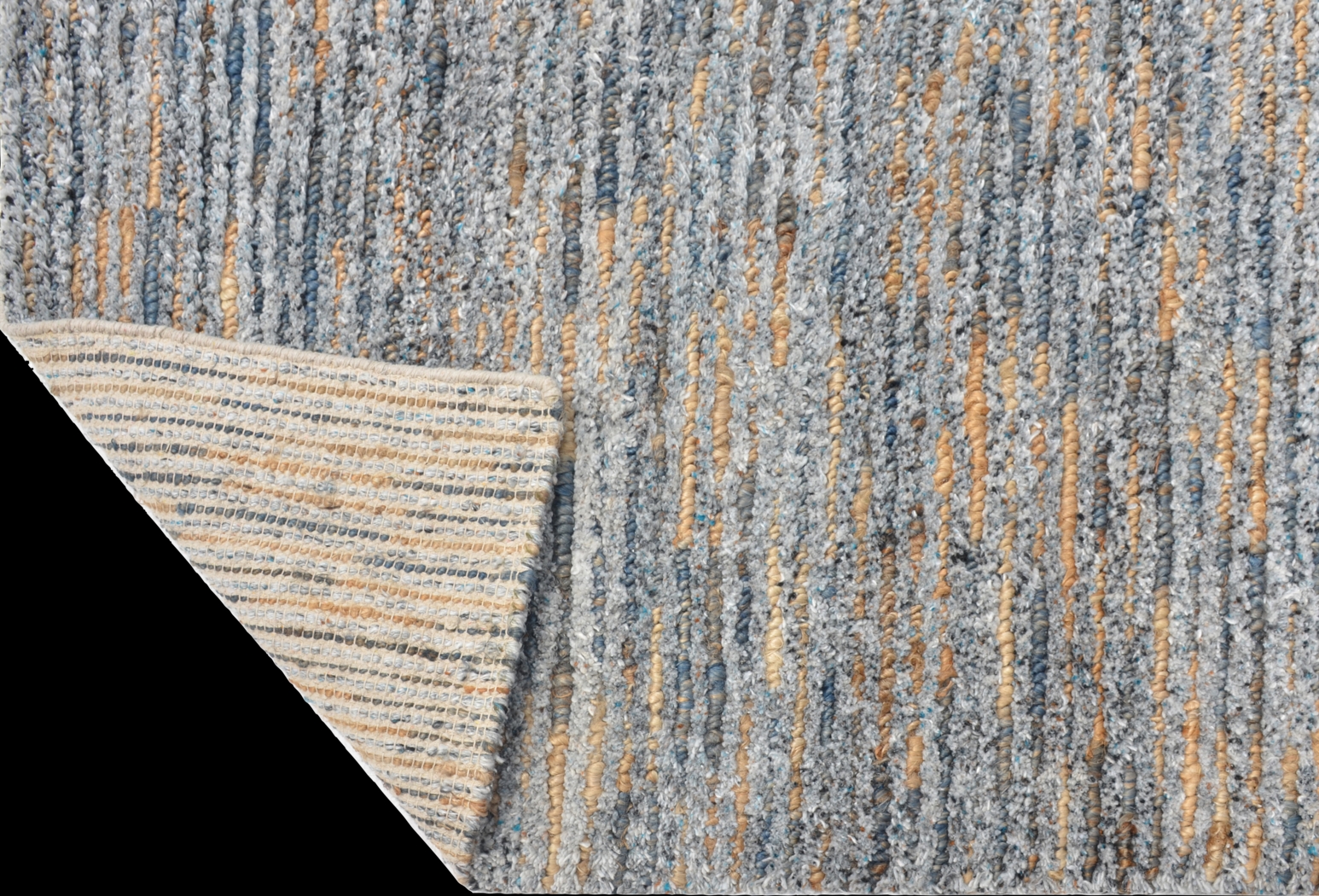 Kinipon Natural/Slate 5' x 7' Rug - Thumbnail - Image 5