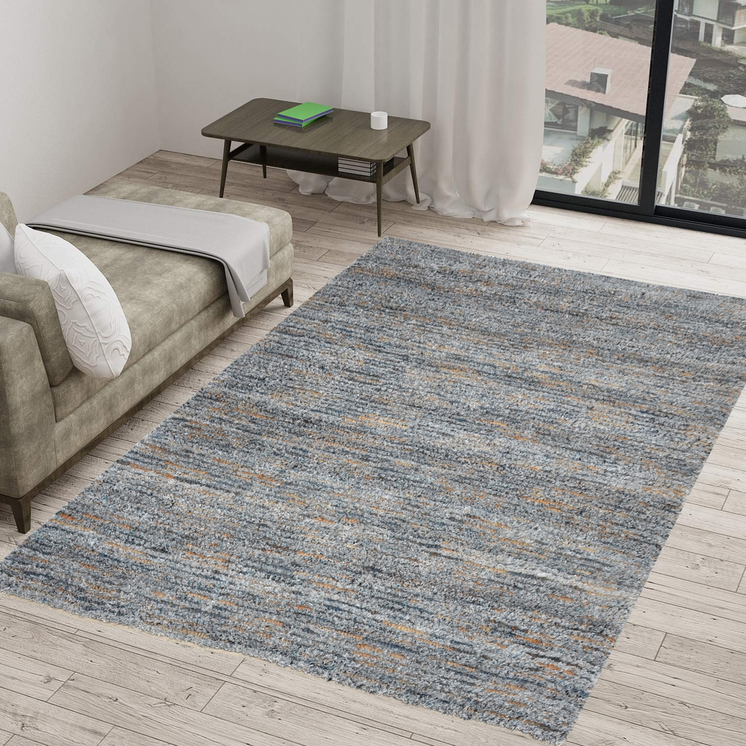 Kinipon Natural/Slate 6' x 9' Rug - Thumbnail - Image 2