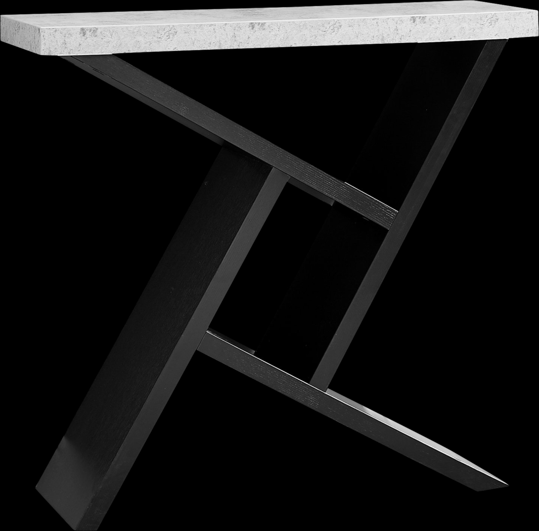 Kinkaide Black Console Table - Thumbnail - Image 1