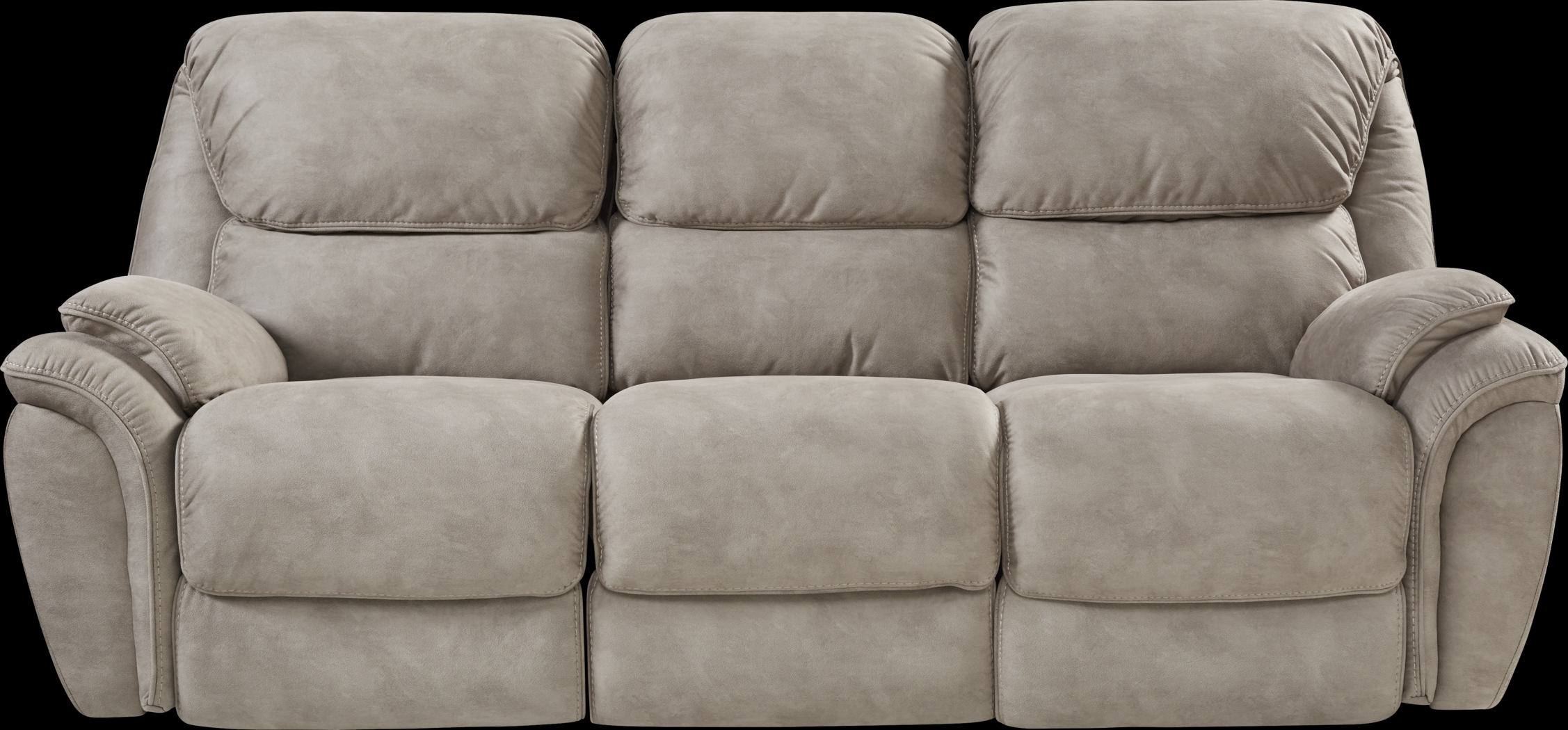 Kinley Beige Power Reclining Sofa - Thumbnail - Image 1
