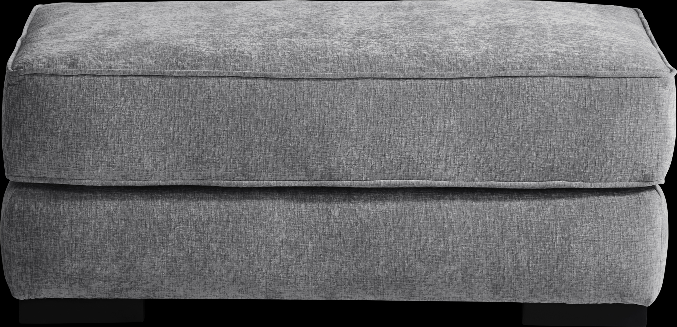 Kinley Gray Ottoman - Thumbnail - Image 2