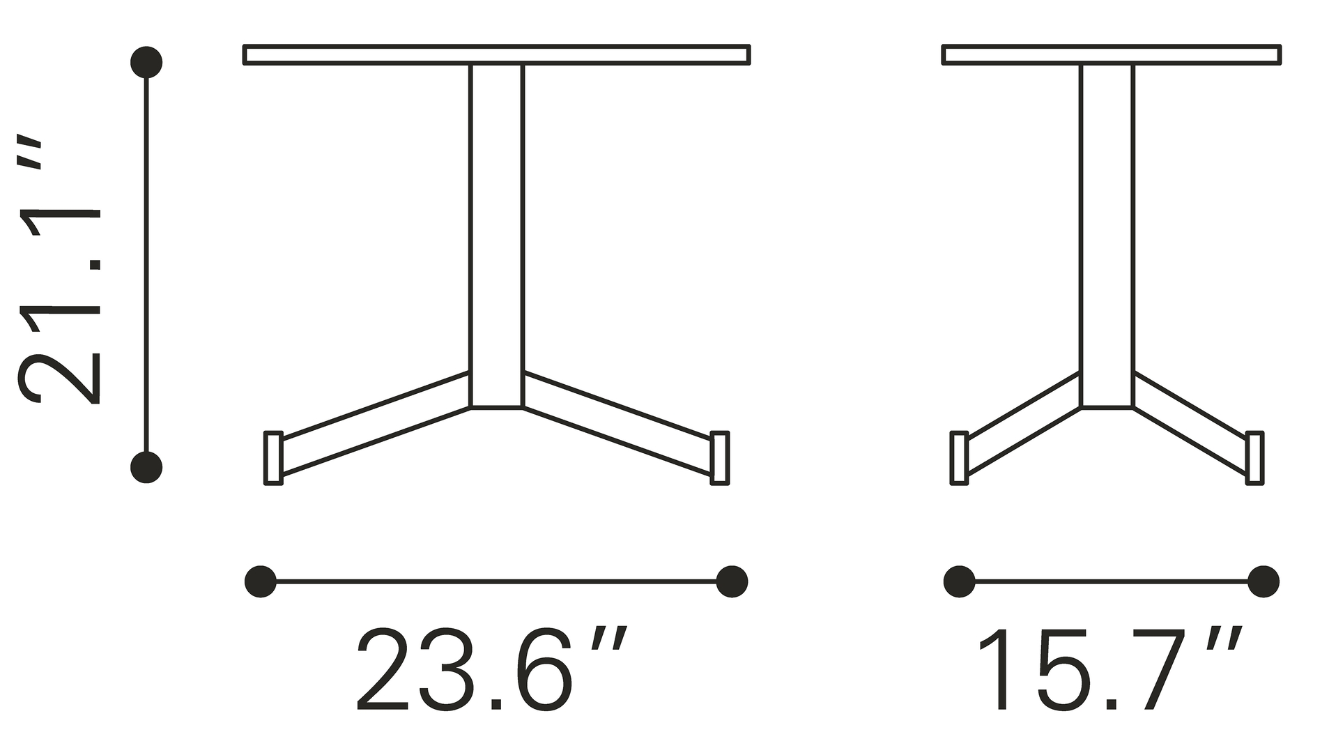 Kinlien Brown End Table - Thumbnail - Image 7