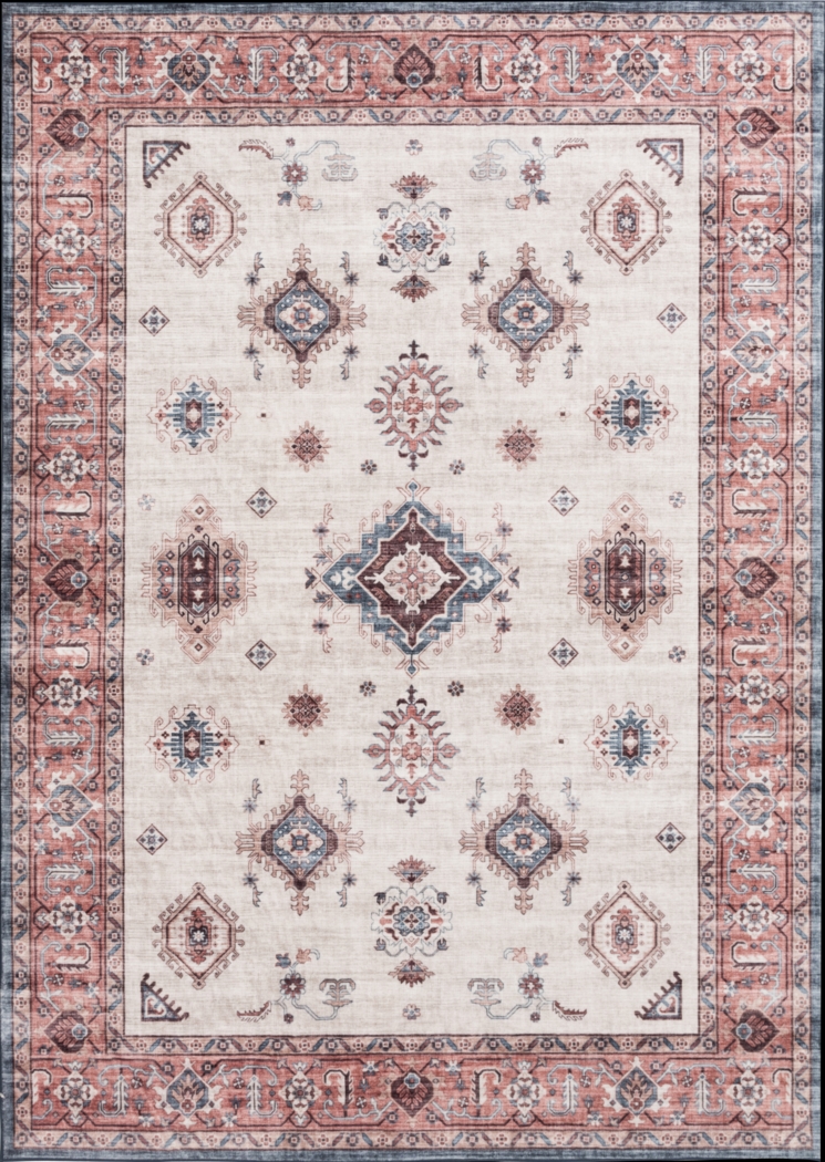 Kinniard Red 7'5 x 9'5 Rug - Thumbnail - Image 1