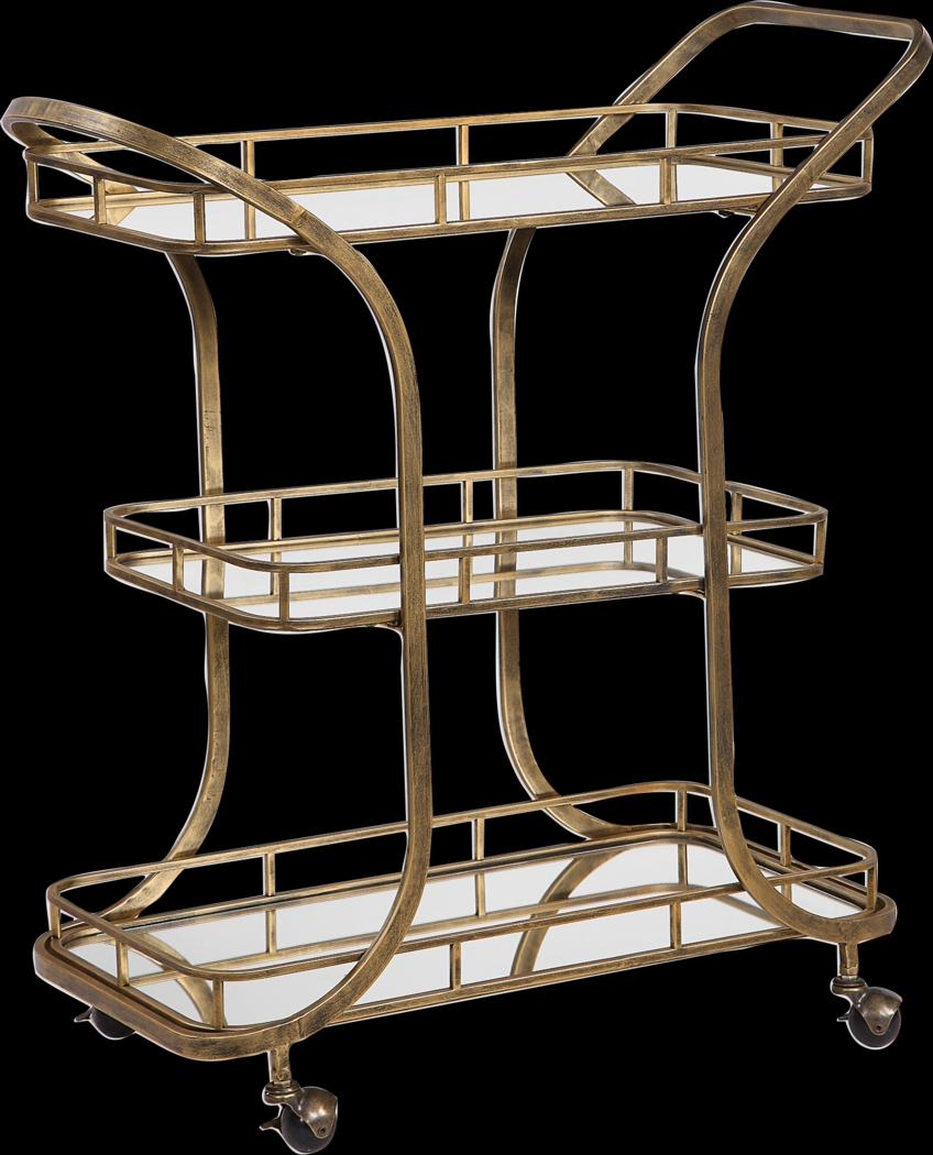 Kinoo Gold Bar Cart - Thumbnail - Image 1