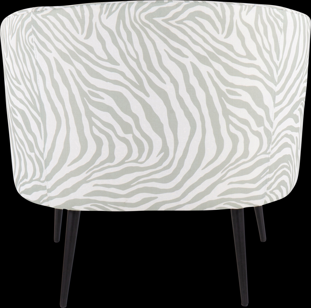 Kinuka Green Accent Chair - Thumbnail - Image 4