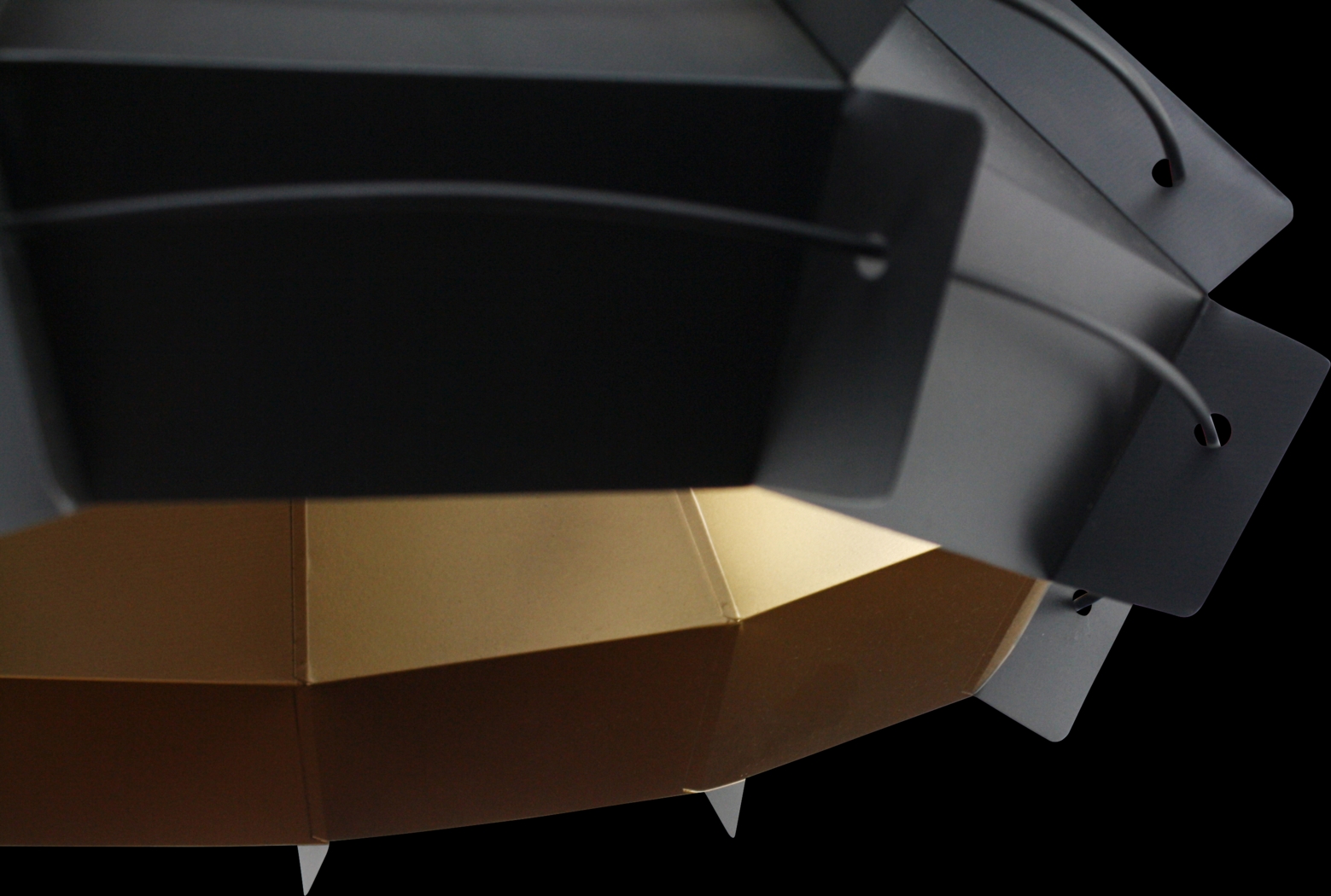 Kinvara Black Chandelier - Thumbnail - Image 4