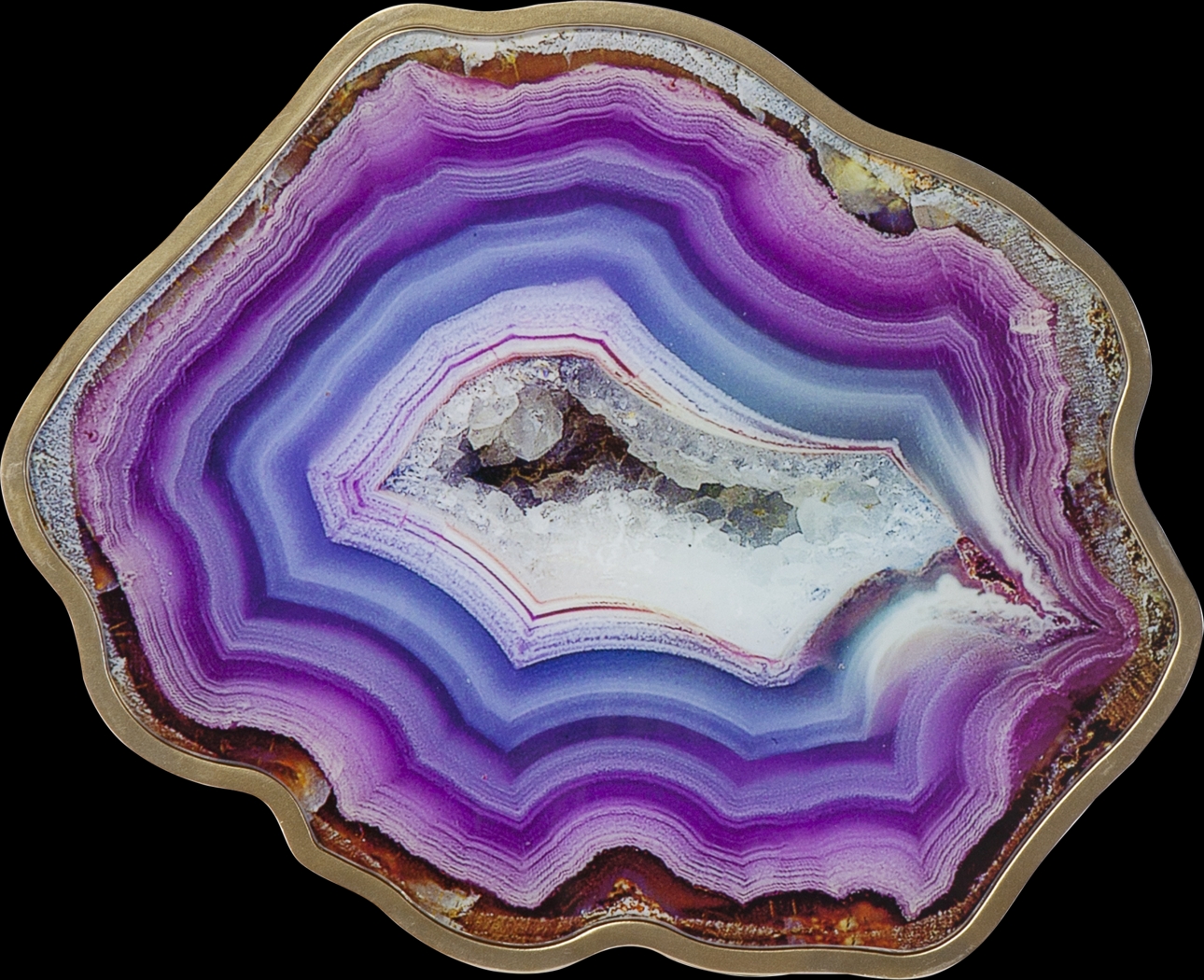 Kinzieway Purple Accent Table - Thumbnail - Image 2