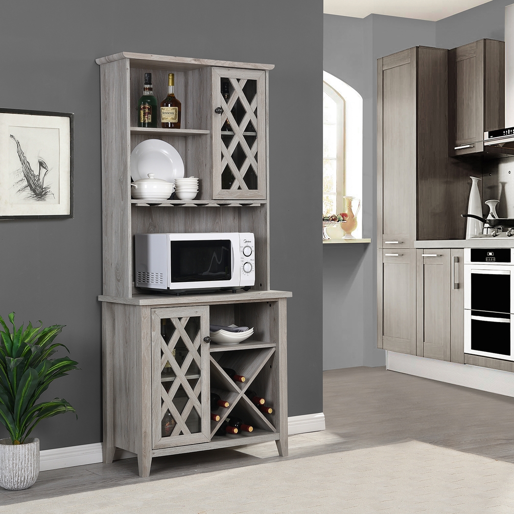 Kinzua Gray Bar Cabinet - Thumbnail - Image 5