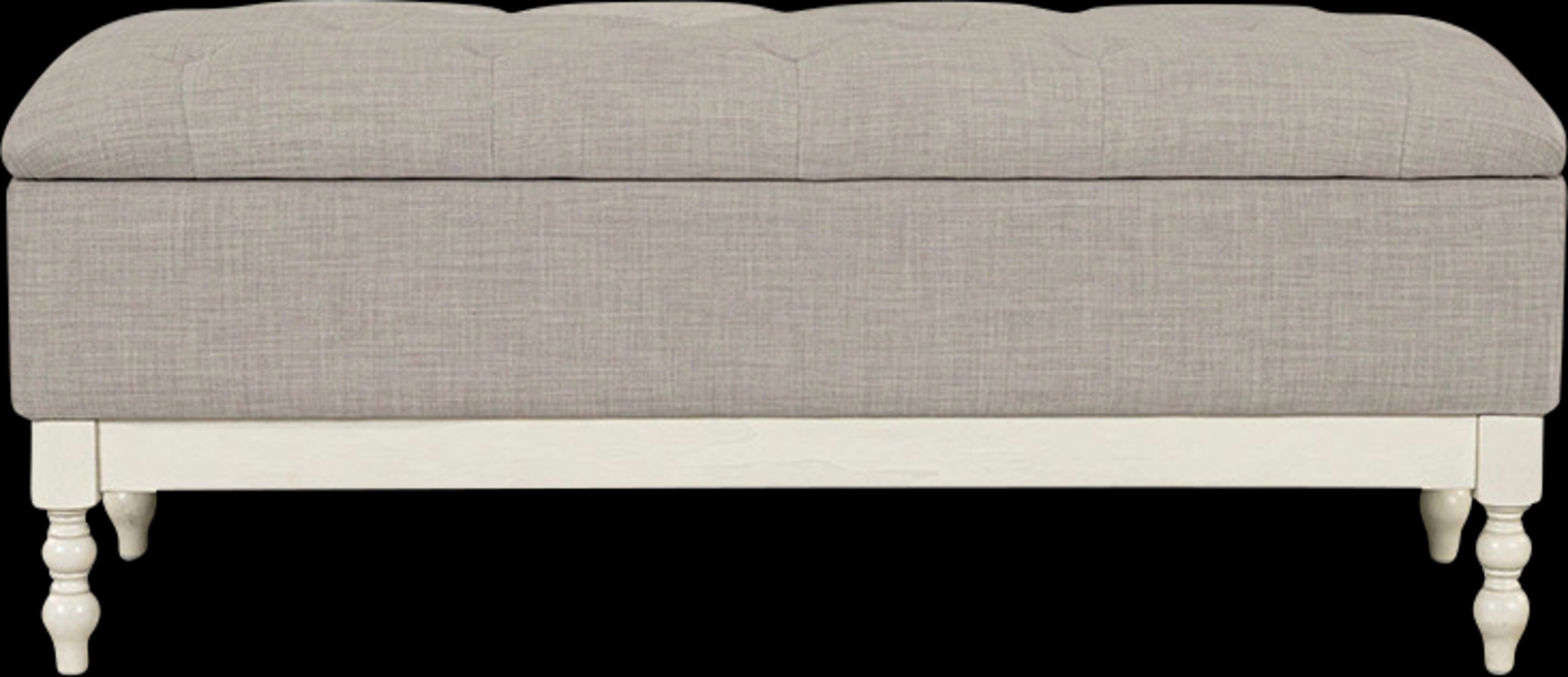 Kiphen Light Gray Storage Bench - Thumbnail - Image 5