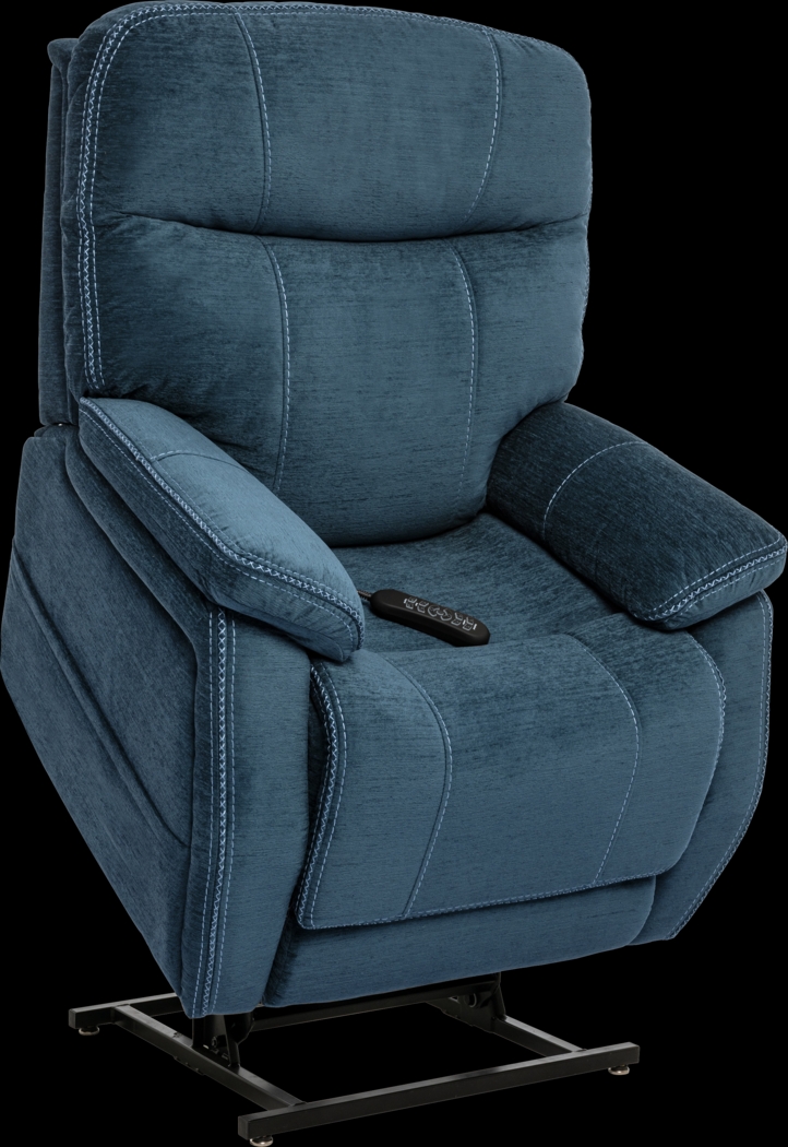 Kiran Blue Lift Recliner - Thumbnail - Image 4