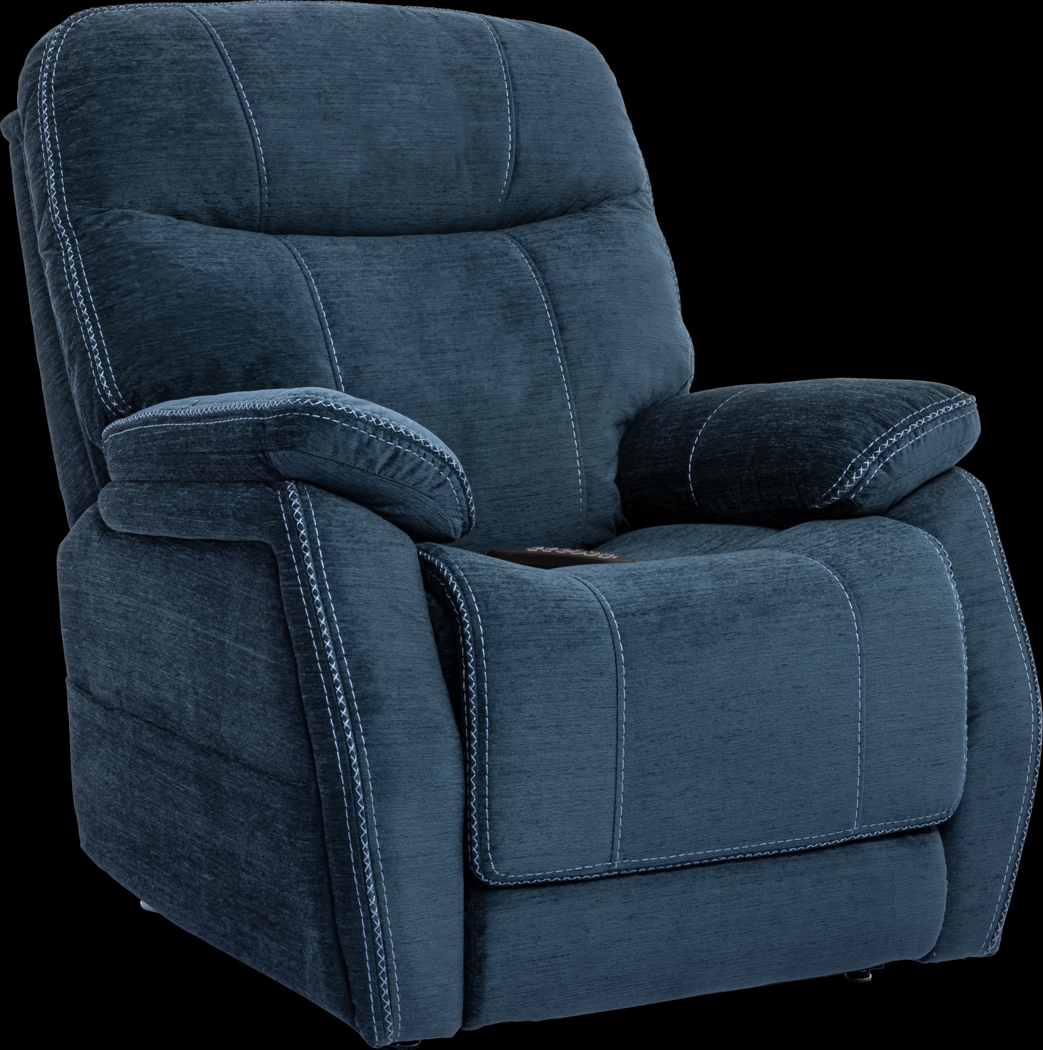 Kiran Blue Lift Recliner - Thumbnail - Image 1