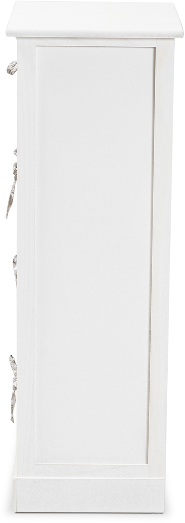 Kirklees White 4 Basket Storage Unit - Thumbnail - Image 6