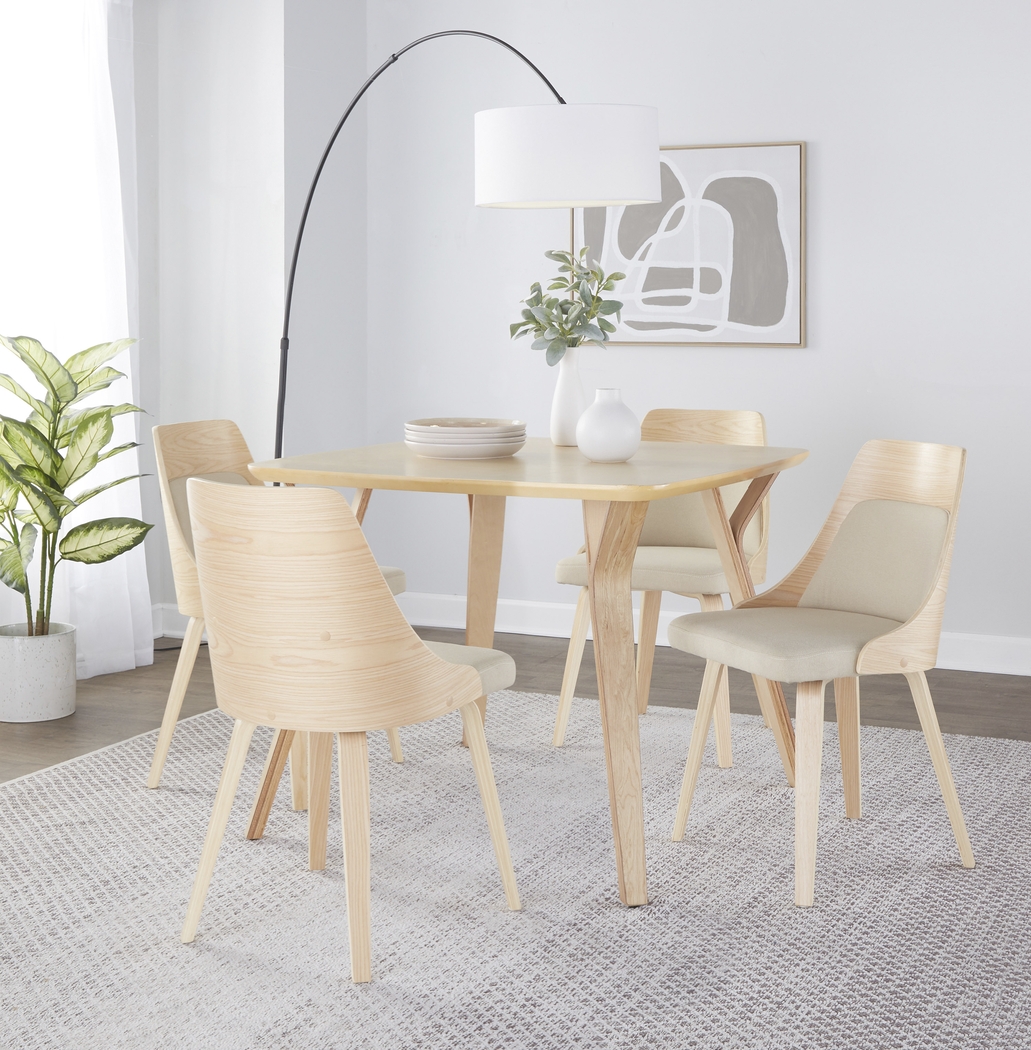 Kirkleigh I Cream Side Chair, Set of 2 - Thumbnail - Image 5