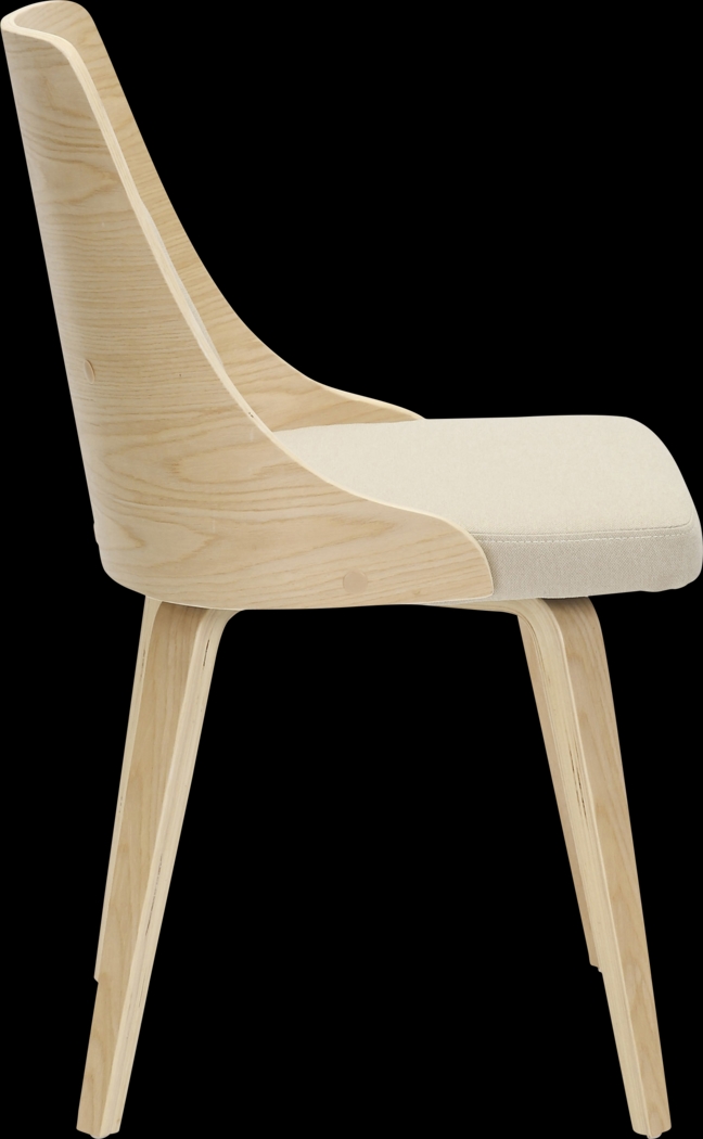 Kirkleigh I Cream Side Chair, Set of 2 - Thumbnail - Image 7