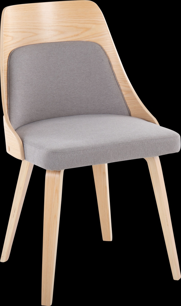 Kirkleigh I Gray Side Chair, Set of 2 - Thumbnail - Image 6