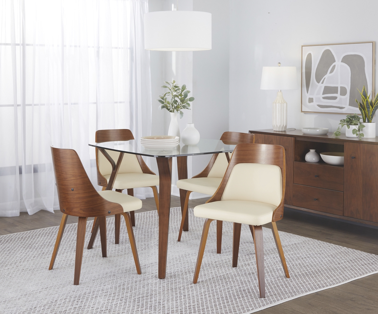 Kirkleigh II Cream Side Chair, Set of 2 - Thumbnail - Image 3