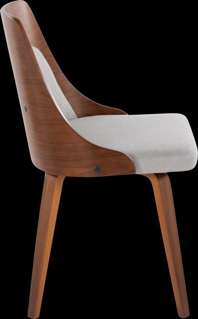 Kirkleigh II Gray Side Chair, Set of 2 - Thumbnail - Image 7