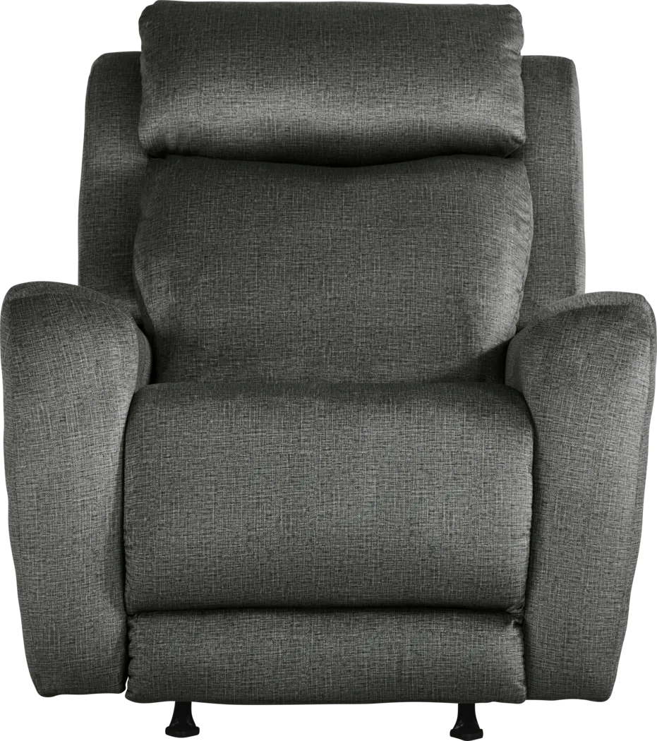 Kirkmont Charcoal Triple Power Recliner - Thumbnail - Image 2